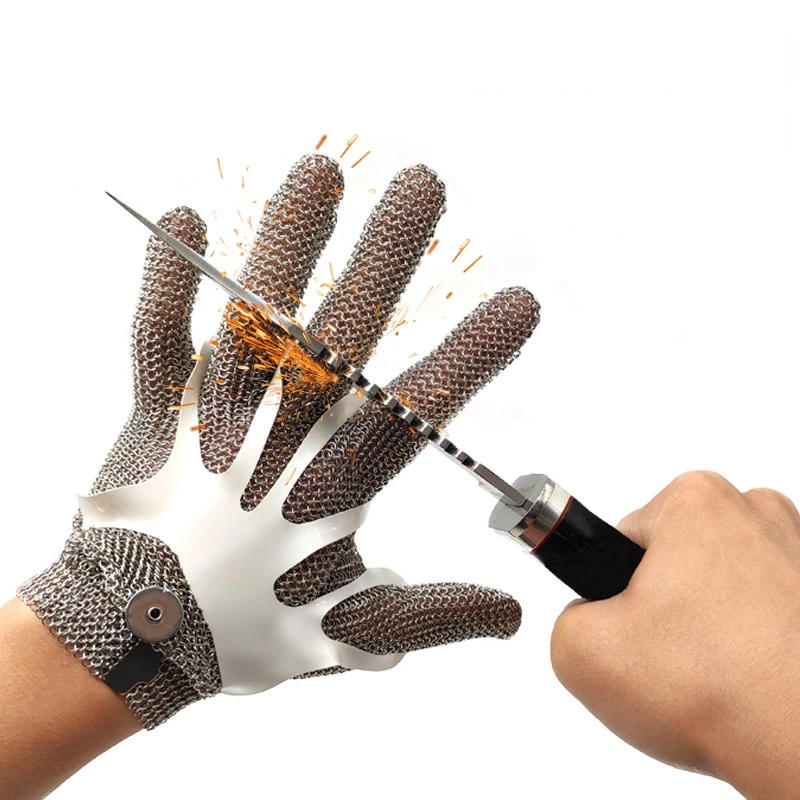 Cut Resistant Glove - Перчатки из нержавеющей стали с защитой
