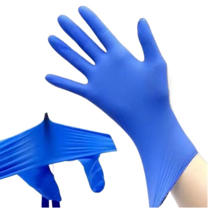 Cut Resistant Glove - 20/50/100 шт. синие нитриловые перчатки, одноразовые
