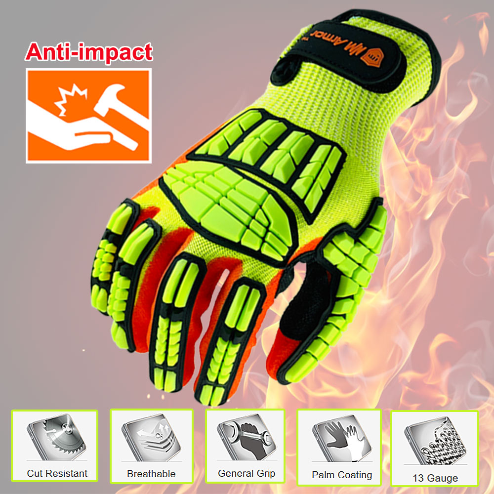 Cut Resistant Glove - Антивибрационные защитные рабочие перчатки с защитой