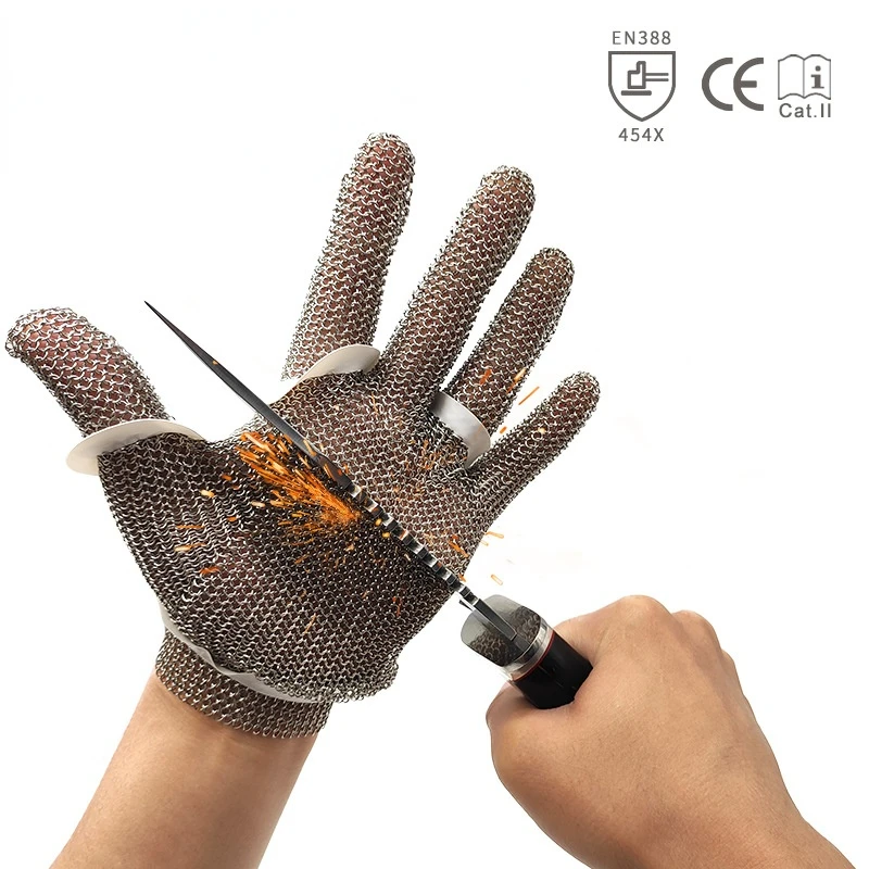 Перчатки из нержавеющей стали  – обзор и цена Cut Resistant Glove